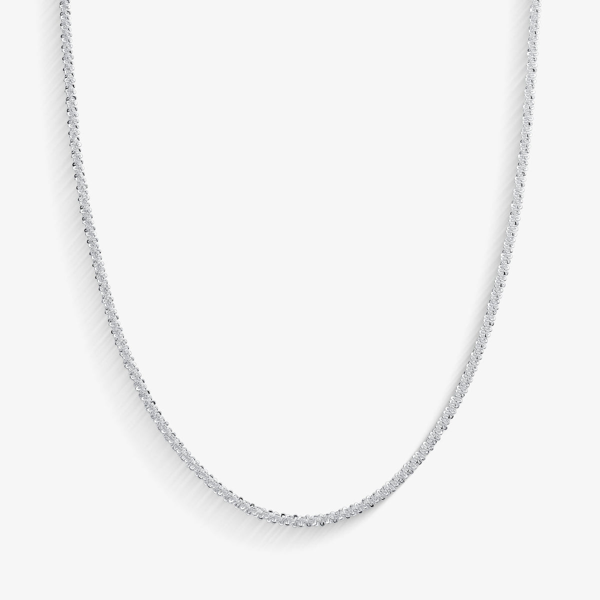 Choker Singapura Diamantado Folheado a Prata