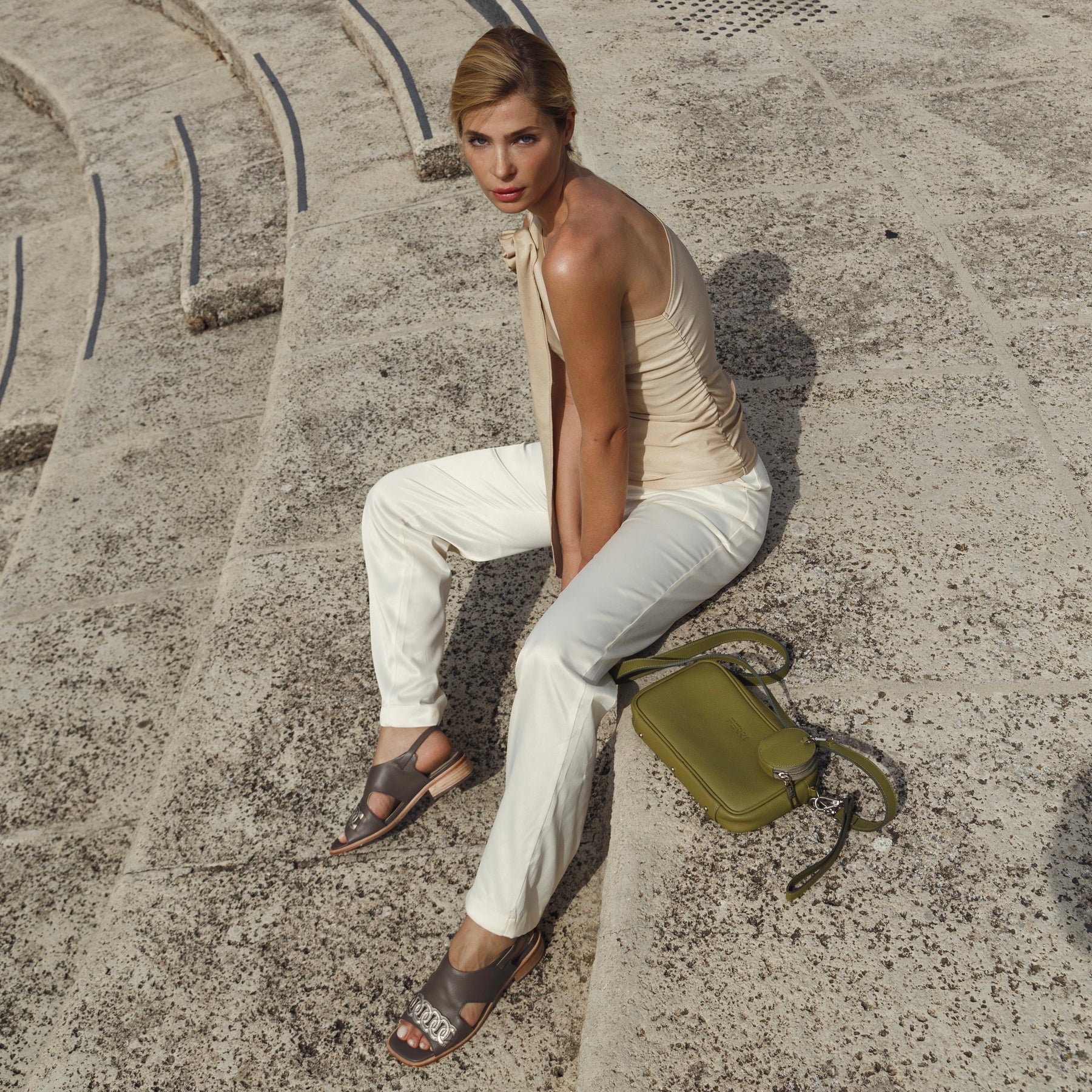 Sandália Flat Rodes