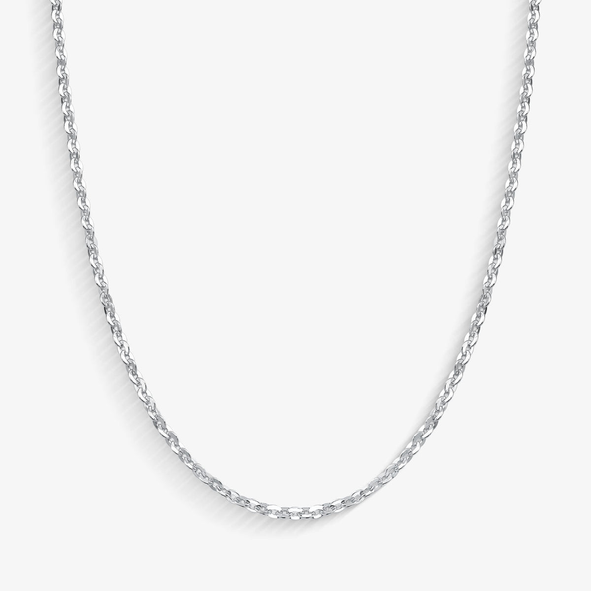 Choker Chapa Oval Folheado a Prata