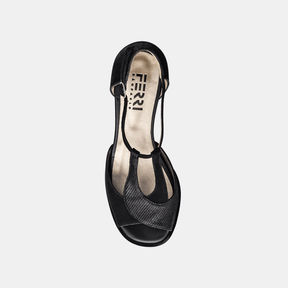 Sandália Salto Alto Florença Preta