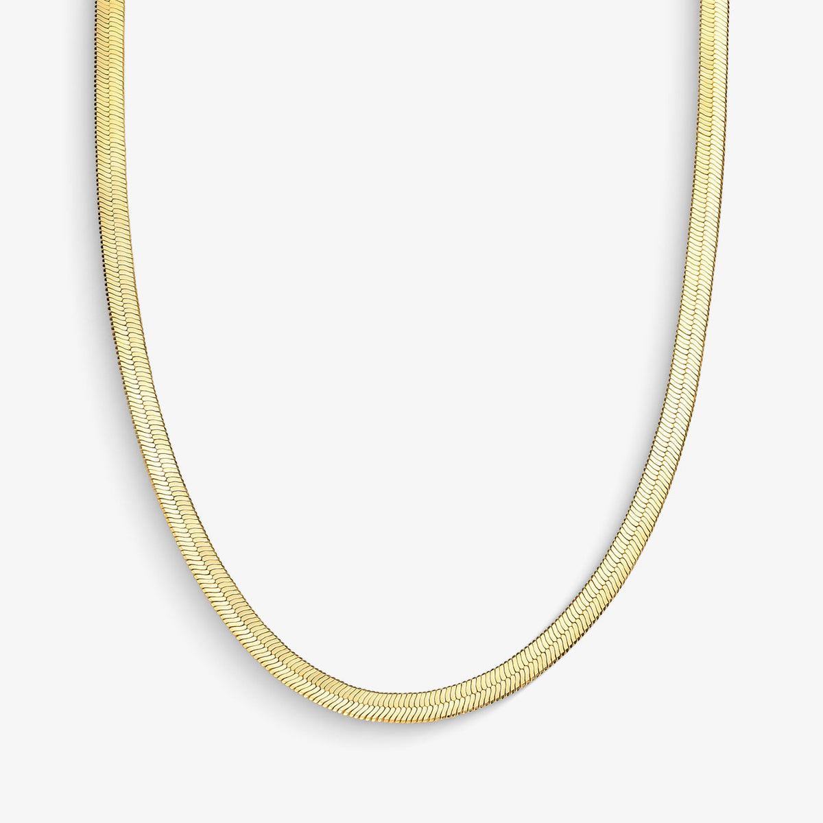Choker Malha Italiana Folheado a Ouro18k