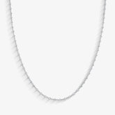 Chocker Bolinhas Espaçadas Folheado a Prata