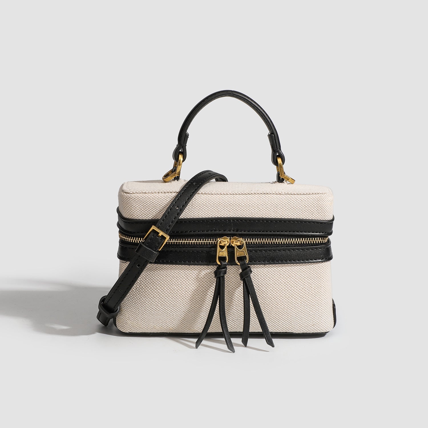 Bolsa Pequena Canvas Bicolor Bali