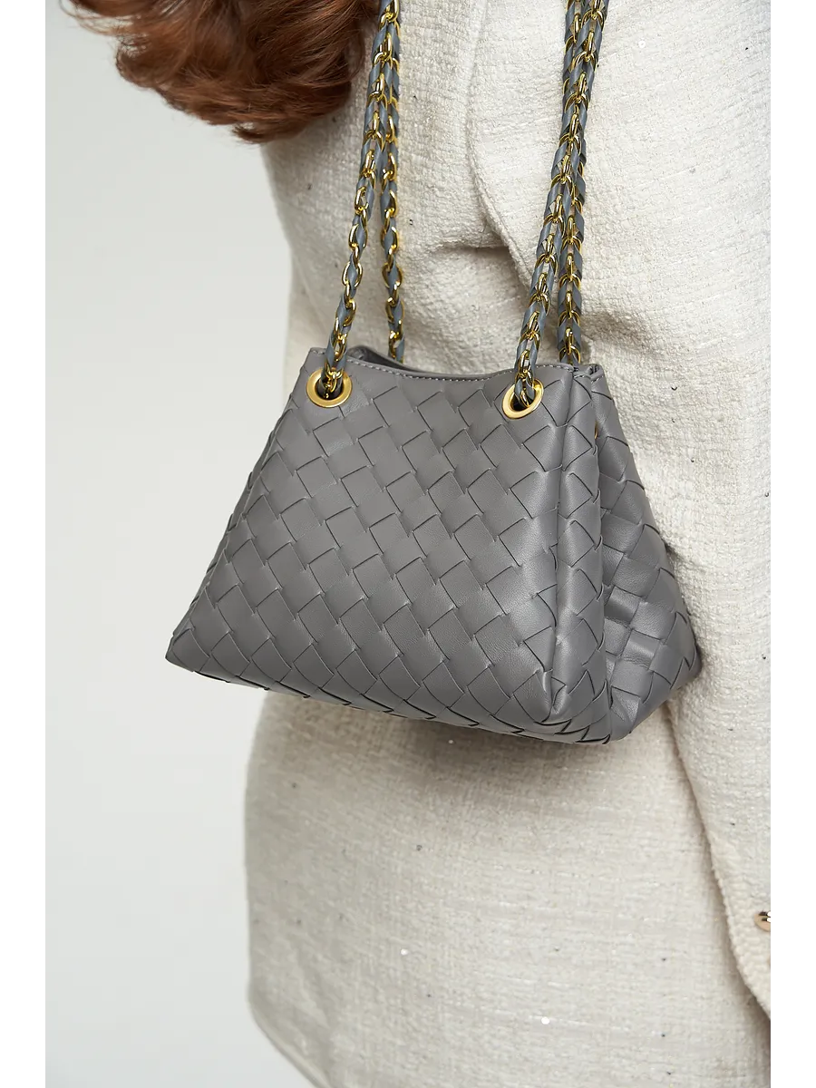 Bolsa Pequena Trançada Giulia