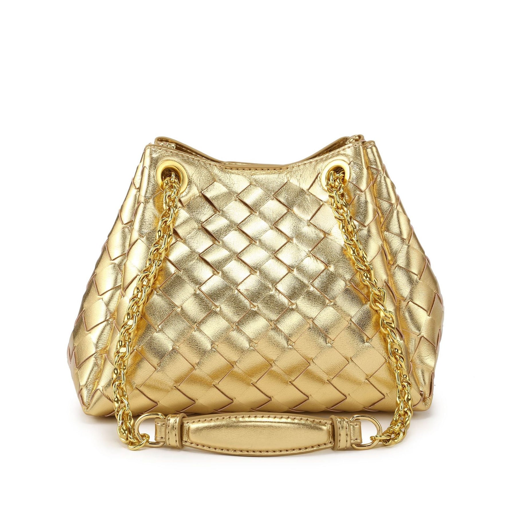 Bolsa Pequena Trançada Giulia