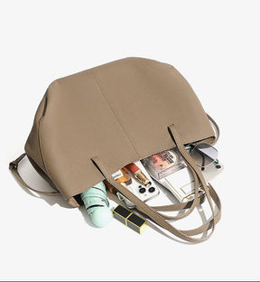 Bolsa Tote Grande Couro Legítimo Paris