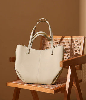 Bolsa Tote Grande Couro Legítimo Paris