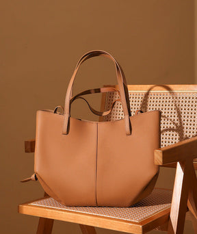 Bolsa Tote Grande Couro Legítimo Paris