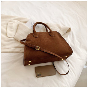 Bolsa Tote Grande Suede Hazel