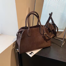 Bolsa Tote Grande Suede Hazel