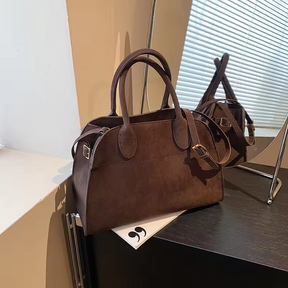 Bolsa Tote Grande Suede Hazel