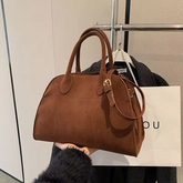 Bolsa Tote Grande Suede Hazel