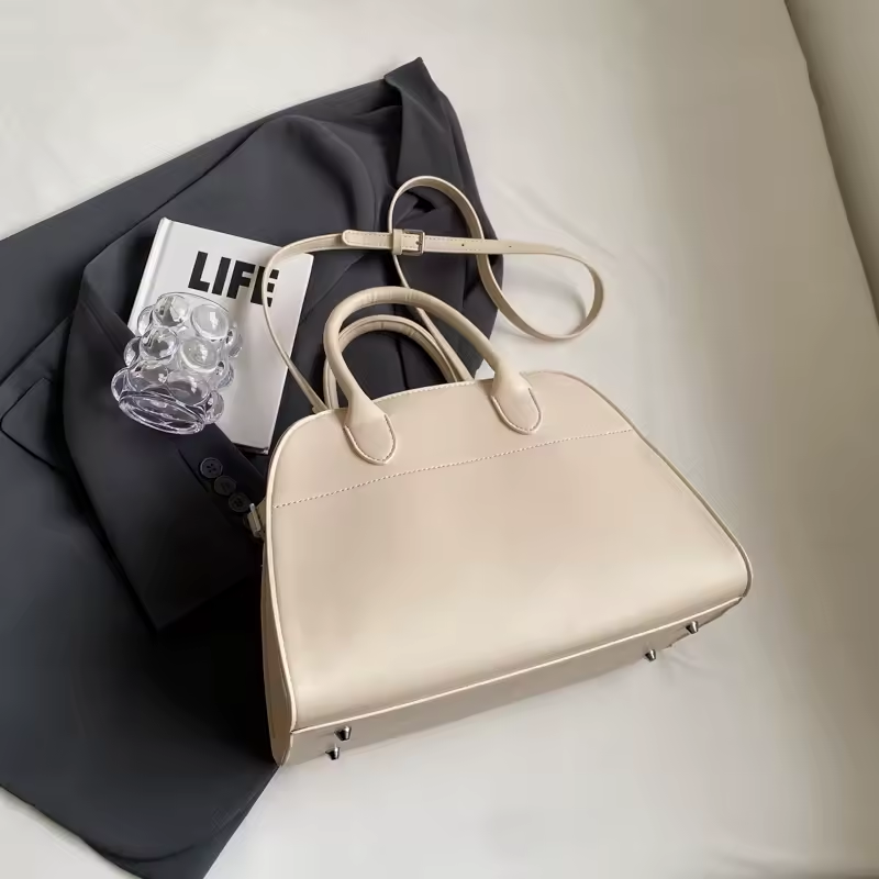 Bolsa Tote Grande Suede Hazel