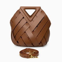 Bolsa Trançada Couro Legítimo Lancaster