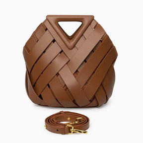 Bolsa Trançada Couro Legítimo Lancaster