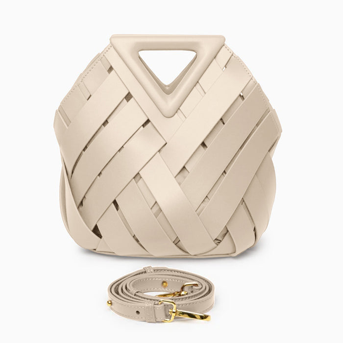 Bolsa Trançada Couro Legítimo Lancaster