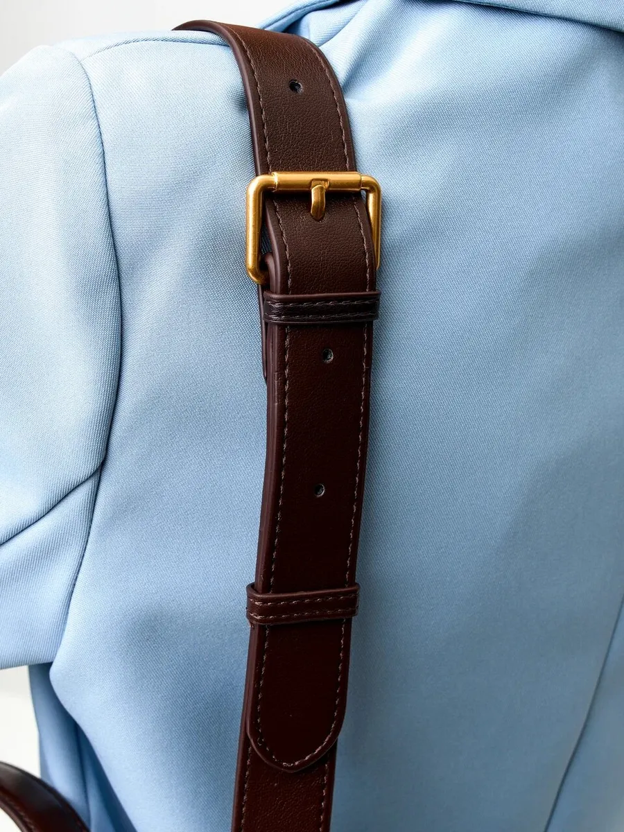 Bolsa Grande Trançada Suede Evelyn