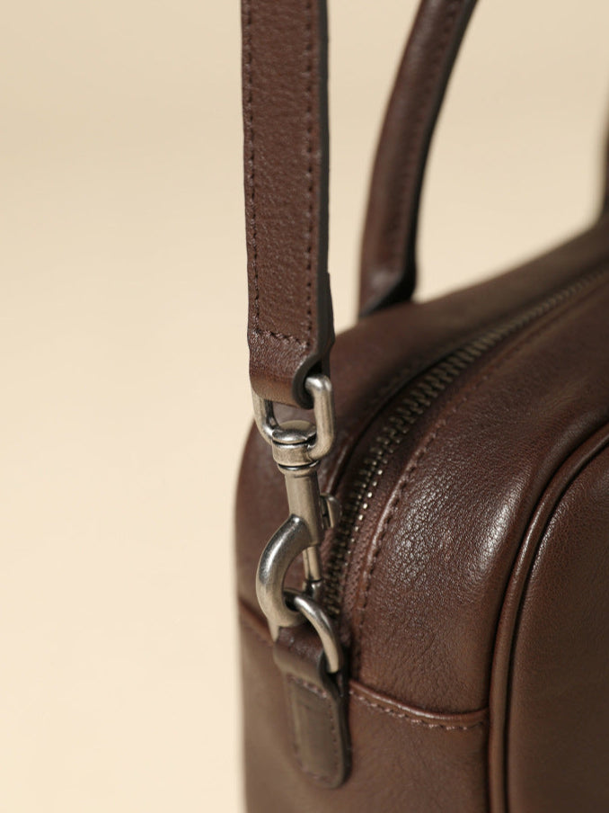 Bolsa Transversal Pequena Couro Ginny