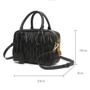 Bolsa Pequena Couro Legítimo Matelassê Milly