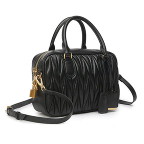 Bolsa Pequena Couro Legítimo Matelassê Milly