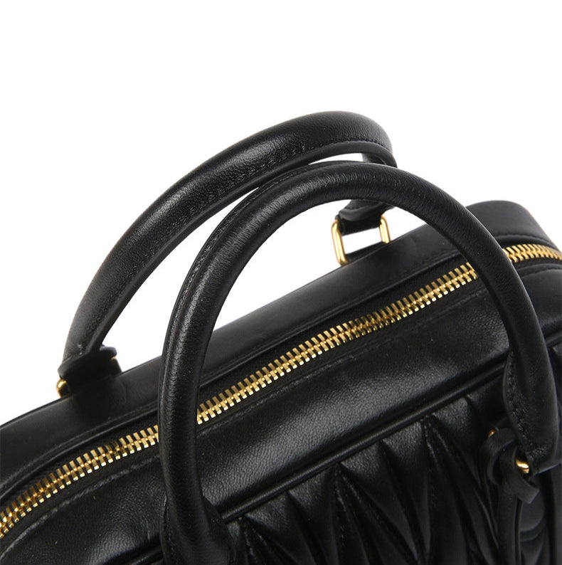 Bolsa Pequena Couro Legítimo Matelassê Milly