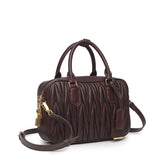 Bolsa Pequena Couro Legítimo Matelassê Milly