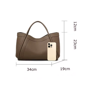 Bolsa Tote Grande Couro Legítimo Rouen