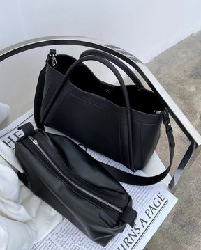 Bolsa Tote Grande Couro Legítimo Rouen