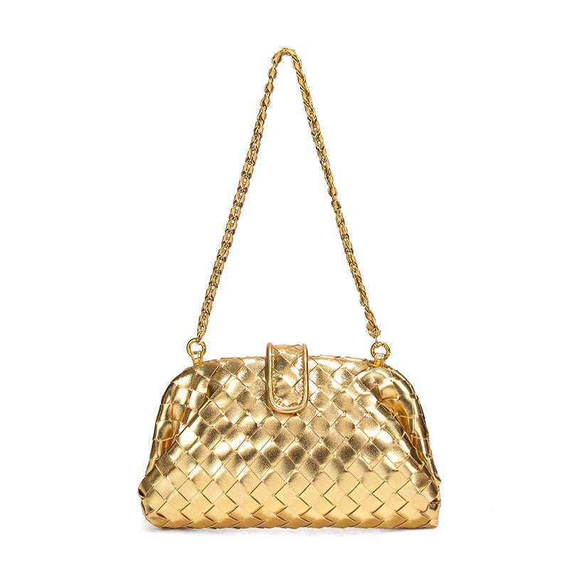 Bolsa Pequena Trançada Claire