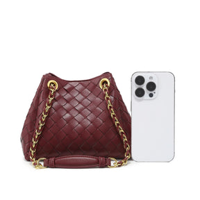 Bolsa Pequena Trançada Giulia