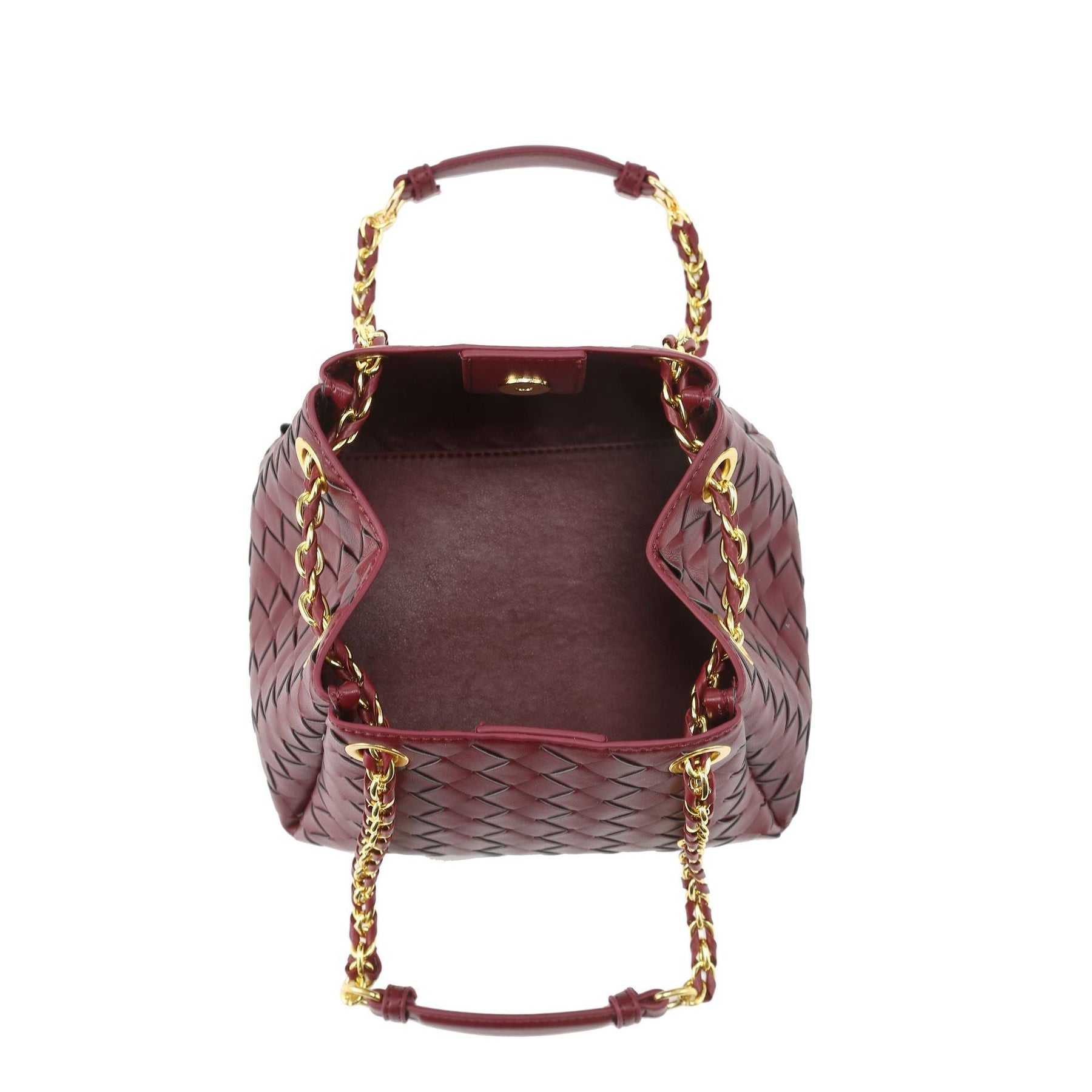 Bolsa Pequena Trançada Giulia