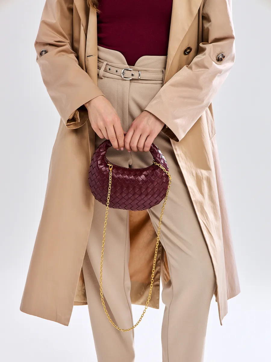 Bolsa Pequena Trançada Malta