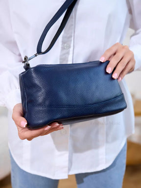 Bolsa Transversal Couro Legítimo Margareth