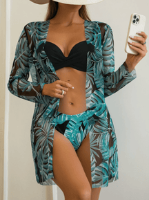 Biquíni Tropicalia Areezi - Conjunto 3 Peças