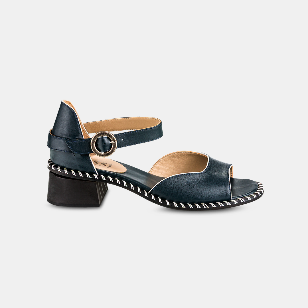 Sandália Pesponto Marinho