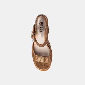 Sandália Tressê Gold