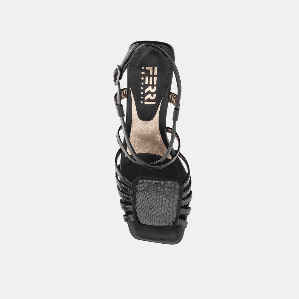 Sandália Tiras Python