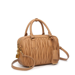 Bolsa Pequena Couro Legítimo Matelassê Milly