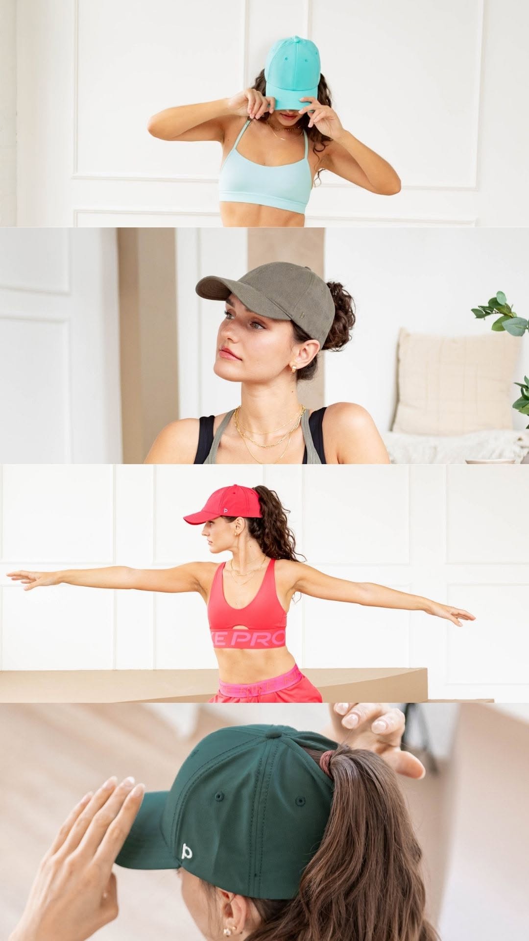 Chapéu com Abertura para Cabelo