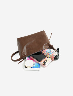 Bolsa de Ombro em Couro Legítimo Louise