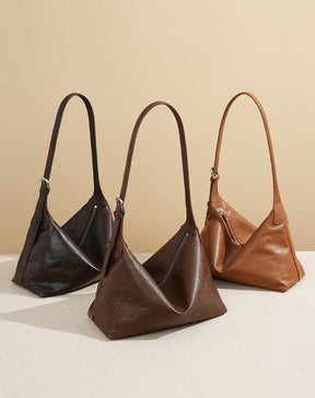 Bolsa de Ombro em Couro Legítimo Louise