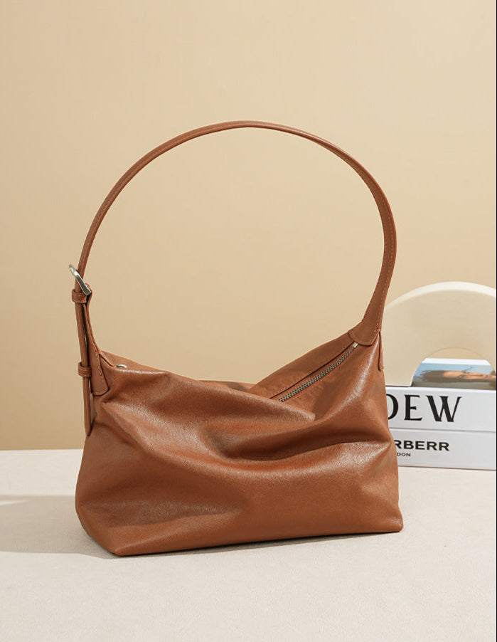 Bolsa de Ombro em Couro Legítimo Louise