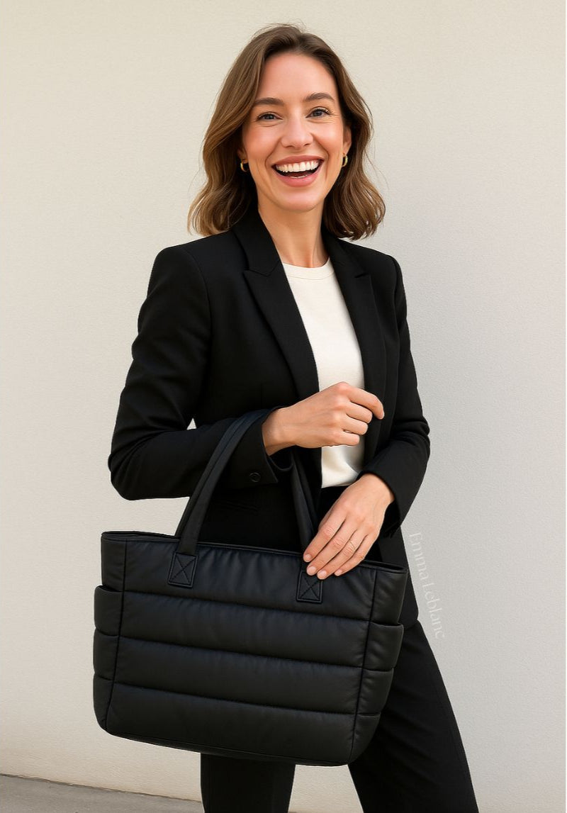 Bolsa Feminina Tote Puffer Grande Susie