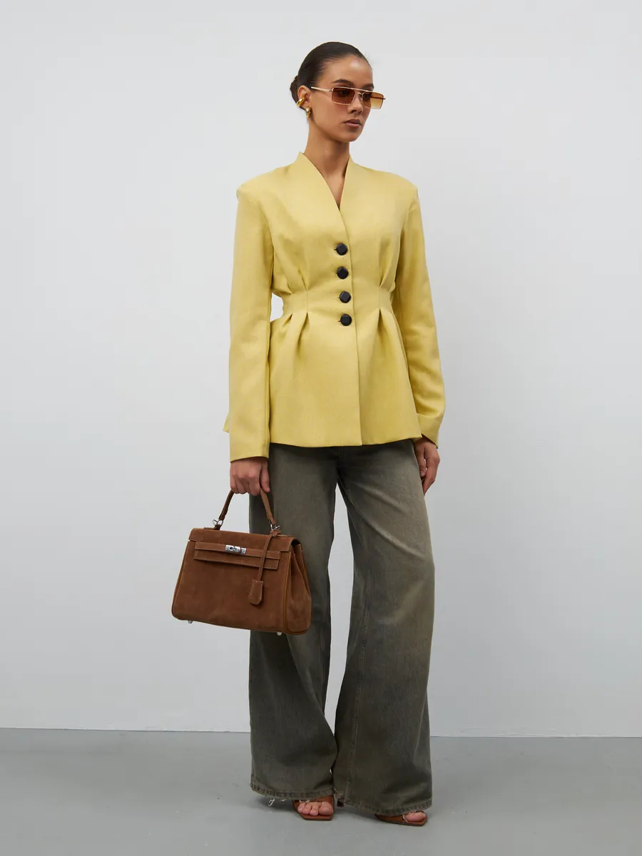 Bolsa Classic Média Suede Madri