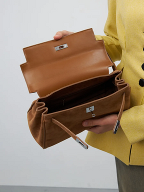 Bolsa Classic Média Suede Madri