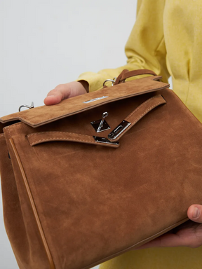 Bolsa Classic Média Suede Madri