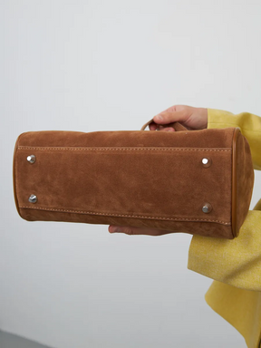 Bolsa Classic Média Suede Madri