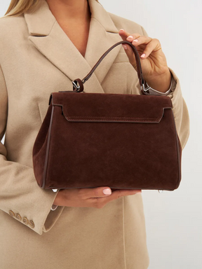 Bolsa Classic Média Suede Madri