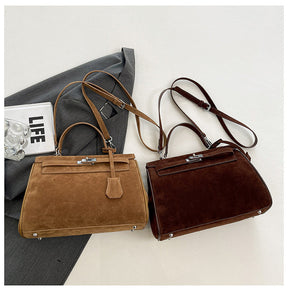 Bolsa Classic Média Suede Madri