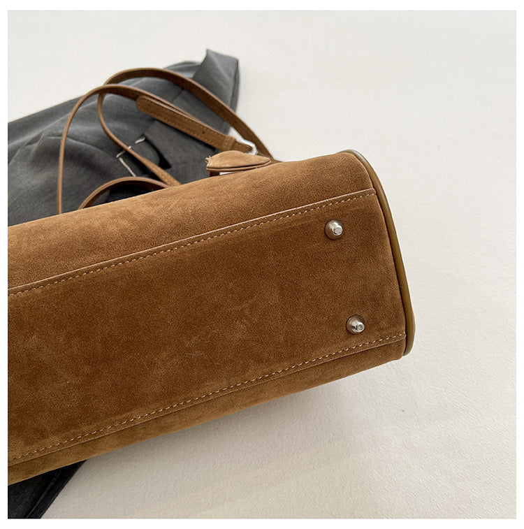 Bolsa Classic Média Suede Madri